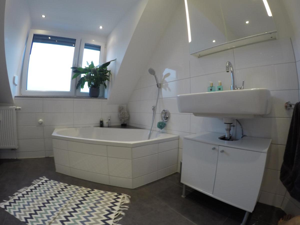 Apartmán Modernes Penthouse, Nahe Wuerzburg Exteriér fotografie