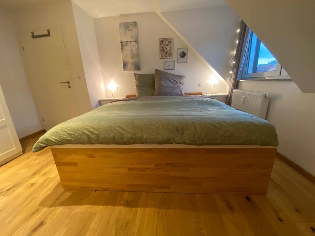 Apartmán Modernes Penthouse, Nahe Wuerzburg Exteriér fotografie